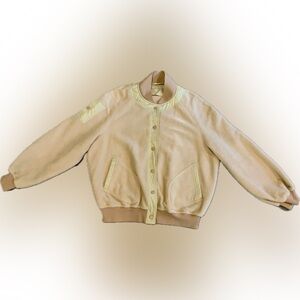 Chic Cream Teddy Jacket